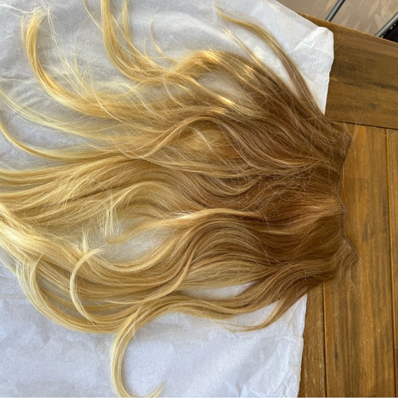 Halo couture 22" Layered Hair extension Balayage 100% Real Human Hair Color B613 - Picture 11 of 15